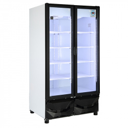 Criotec Refrigerador CFX-37 2P, 37 Pies Cúbicos, Blanco/Negro 