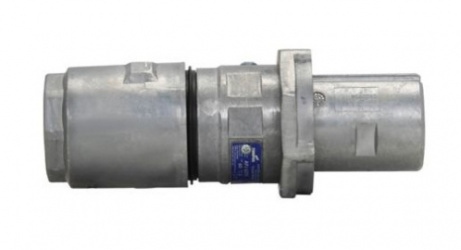 Crouse-Hinds Clavija Recta APJ-6385, 250V, 60A, Gris 