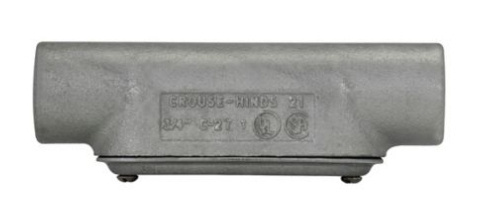 Crouse-Hinds Caja Condulet Ovalada con Tapa Forma C, 3/4