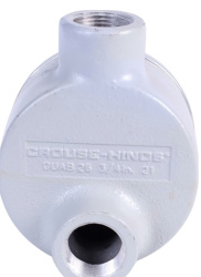 Crouse-Hinds Caja Condulet GUAB-49, 2 Puertos, 1 1/4