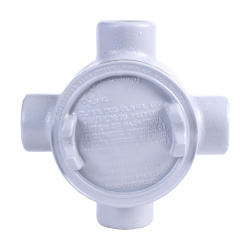 Crouse-Hinds Caja Condulet GUAX-26, 4 Puertos, 3/4