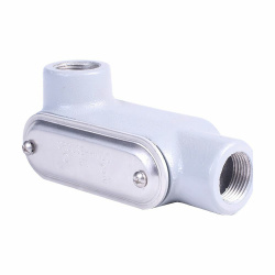 Crouse-Hinds Caja Condulet con Tapa L-57 CG, 1 1/2