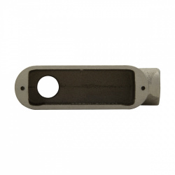 Crouse-Hinds Caja Condulet Ovalada con Tapa Forma LB, 1