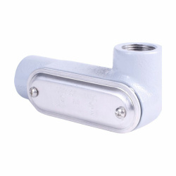 Crouse-Hinds Caja Condulet Ovalada con Tapa Forma LR, 1-1/4