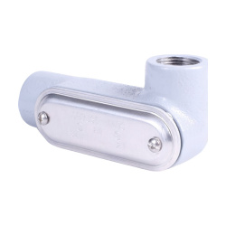 Crouse-Hinds Caja Condulet Ovalada Forma LR, 1-1/2