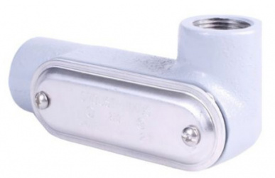 Crouse-Hinds Caja Condulet Ovalada Forma LR, 2-1/2