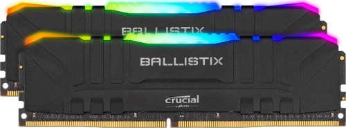 Kit Memoria RAM Crucial Ballistix RGB DDR4, 3200MHz, 16GB (2 x 8GB), Non-ECC, CL16, XMP 