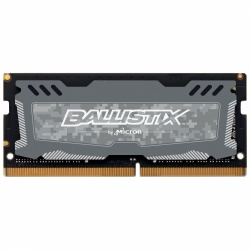 Memoria RAM Crucial Ballistix Sport LT DDR4, 2666MHz, 16GB, Non-ECC, CL16, SO-DIMM, XMP 