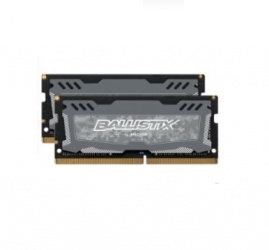 Kit Memoria RAM Crucial Ballistix Sport LT DDR4, 2666MHz, 32GB (2 x 16GB), Non-ECC, CL16, SO-DIMM 