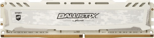 Memoria RAM Crucial Ballistix Sport LT White DDR4, 3000MHz, 8GB, Non-ECC, CL15, XMP 