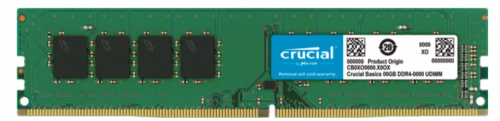 Memoria RAM Crucial Basics DDR4, 3200MHz, 16GB, CL22, Verde 