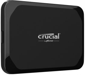 SSD Externo Crucial X9, 1TB, USB-C, Negro 