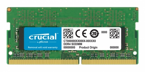 Memoria RAM Crucial DDR4, 2400MHz, 16GB, Non-ECC, CL17, SO-DIMM 