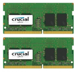 Kit Memoria RAM Crucial DDR4, 2400MHz, 16GB (2 x 8GB), Non-ECC, CL17, SO-DIMM 