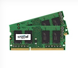 Kit Memoria RAM Crucial DDR3L, 1600MHz, 32GB (2 x 16GB), Non-ECC, CL11, SO-DIMM 
