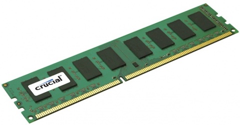 Memoria RAM Crucial DDR3, 1600MHz, 4GB, ECC, CL11 
