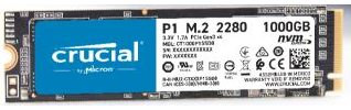 SSD Crucial P1, 500GB, PCI Express 3.0, M.2 
