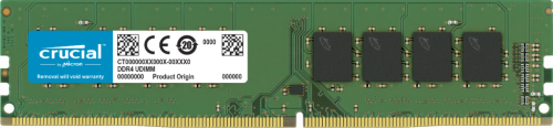 Memoria RAM Crucial CT8G4DFRA32A DDR4, 3200MHz, 8GB, CL22, Verde 