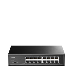 Switch Cudy Gigabit Ethernet GS1016, 16 Puertos 10/100/1000Mbps, 32 Gbit/s, 8 Entradas - No Administrable 