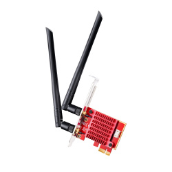 Cudy Tarjeta de Red PCI Express WE3000S, Inalámbrico, 2.4/5/6GHz, 2400 Mbit/s 