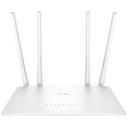 Router Cudy Ethernet de Banda Dual WR1200, 867Mbit/s, 4x RJ-45, 2.4/5GHz, 4 Antenas de 5 dBi 