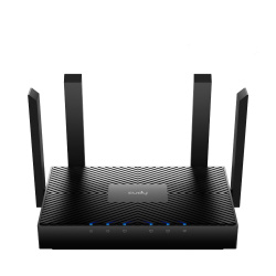 Router Cudy Gigabit Ethernet de Banda Dual WR3000 Wi-Fi 6, Inalámbrico, 2402 Mbit/s, 3x RJ-45, 2.4/5GHz, 4 Antenas Externas 