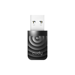 Cudy Adaptador de Red USB WU1300S, Inalámbrico, WLAN, 867Mbit/s, Doble Banda 2.4/5 GHz  