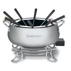 Cuisinart Set para Fondue CFO-3SS, 2.8 Litros, 1000W, Plata 
