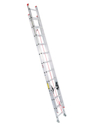 Escalera Extensible Cuprum 494-24N, Aluminio, 6.40 Metros, 24 Peldaños, hasta 150Kg 