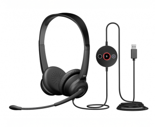 Cyber Acoustics Monoaural AC-204ENC II, Alámbrico, USB-A 