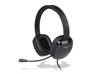 Cyber Acoustics Audífonos AC-6012, Alámbrico, 1.8 Metros, USB, Negro 