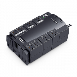 No Break CyberPower Standby, 255W, 425VA, Entrada 96-140V, Salida 120V, 8 Contactos 