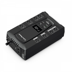 No Break CyberPower CP825AVRLCD, 450W, 825VA, Entrada 90-140V 