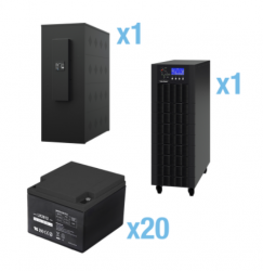 No Break CyberPower HSTP3T30K100P-5MIN Doble Conversión en Línea, 27kW, 30kVA, Entrada 208V - 220V, Salida 208V - 220V, Bloque de Terminales ― Requiere Instalación por Parte de la Marca para hacer Válida la Garantía 