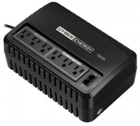 No Break CyberPower CyberEnergy OM750A, 750VA, Entrada 82-148V, 6 Contactos 