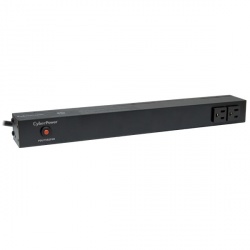 CyberPower PDU para Rack 1U PDU15B2F8R, 15A, 120V, 10 Contactos 