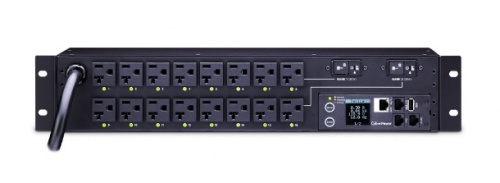 CyberPower PDU para Rack 2U PDU81003, 30A, 120V, 16 Contactos 