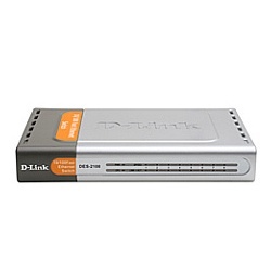 Switch D-Link Fast Ethernet DES-2108, 8 Puertos 10/100Mbps, 1.6 Gbit/s, 8000 Entradas - Administrable 