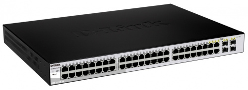 Switch D-Link Gigabit Ethernet DGS-1210-48, 96Gbit/s, 48 Puertos, 8000 Entradas – Administrable 