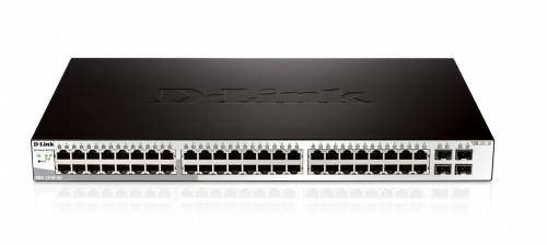Switch D-Link Gigabit Ethernet DGS-1210-52, 10/100/1000Mbps, 48 Puertos, 16.000 Entradas - Administrable 