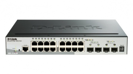 Switch D-Link Gigabit Ethernet DGS-1510-52XMP, 48 Puertos 10/100/1000Mbps + 2 Puertos SFP + 2 Puertos SFP+, 128Gbit/s, 16.000 Entradas - Administrable 