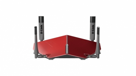 Router D-Link Gigabit Ethernet AC3150, Inalámbrico, 3167 Mbit/s, 2.4/ 5GHz, 4x RJ-45, 4 Antenas ― ¡Optimizado para Gaming! 