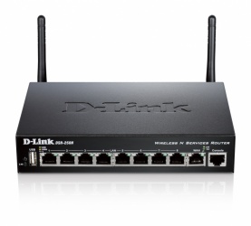 Router D-Link Ethernet DSR-250N, Inalámbrico, 1000 Mbit/s, 2 Antenas Desmontables de 2dBi 