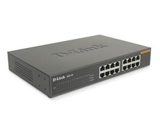 Switch D-Link Fast Ethernet DSS-16+, 16 Puertos 10/100Mbps, 0.1Gbit/s, 8192 Entradas - No Administrado 