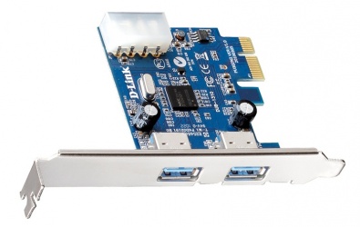 D-Link Tarjeta de Red DUB-1310 de 2x USB 3.2, 5 Gbit/s, PCIe 