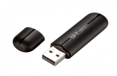 D-Link Adaptador de Red USB DWA-125, Inalámbrico, 2.4 - 2.4835GHz 