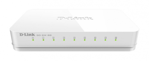 Switch D-Link Gigabit Ethernet GO-SW-8G, 8 Puertos 10/100/1000Mbps, 16Gbit/s, 8000 Entradas - No Administrable 