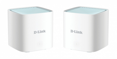 Router D-Link de Banda Dual EAGLE PRO AI AX1500 con WiFi Mesh, Inalámbrico, 1201Mbit/s, 1x RJ-45, 2.4/5GHz, 4 Antenas Internas, 2 Piezas 