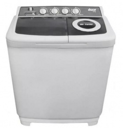 Dace Lavadora de Carga Superior LS1208G, 12kg, Blanco 