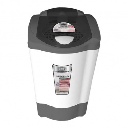 Dace Secadora de Carga Vertical SD28P, 6kg, Blanco/Gris 